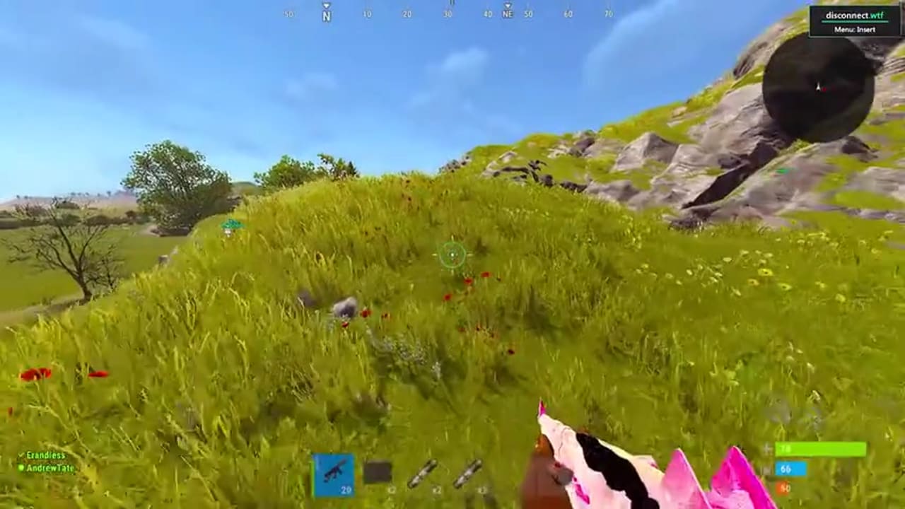 Rust Cheats ESP and Aimbot gameplay